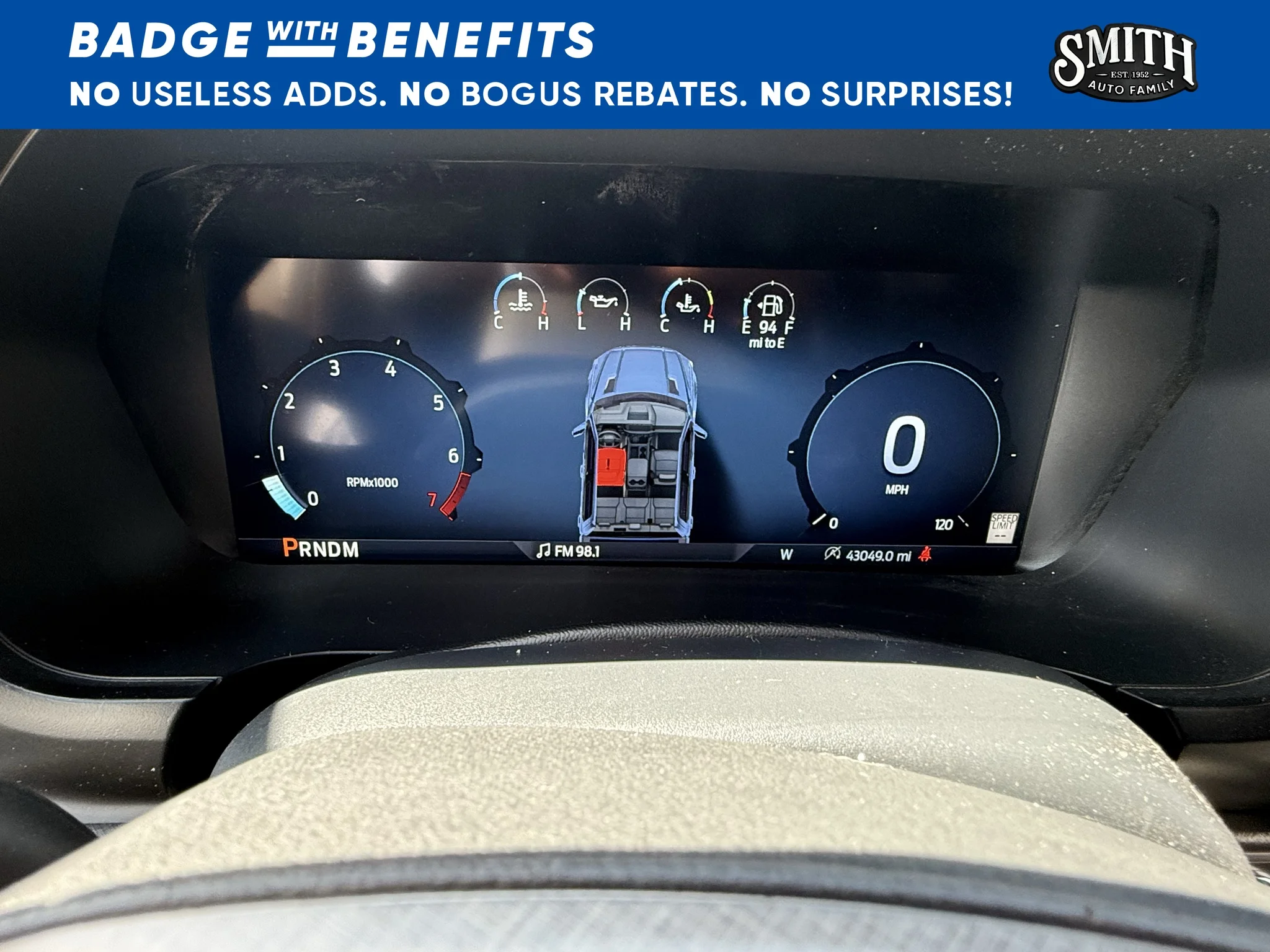 Certified Used 2025 Agate Black Metallic Ford King Ranch image 12