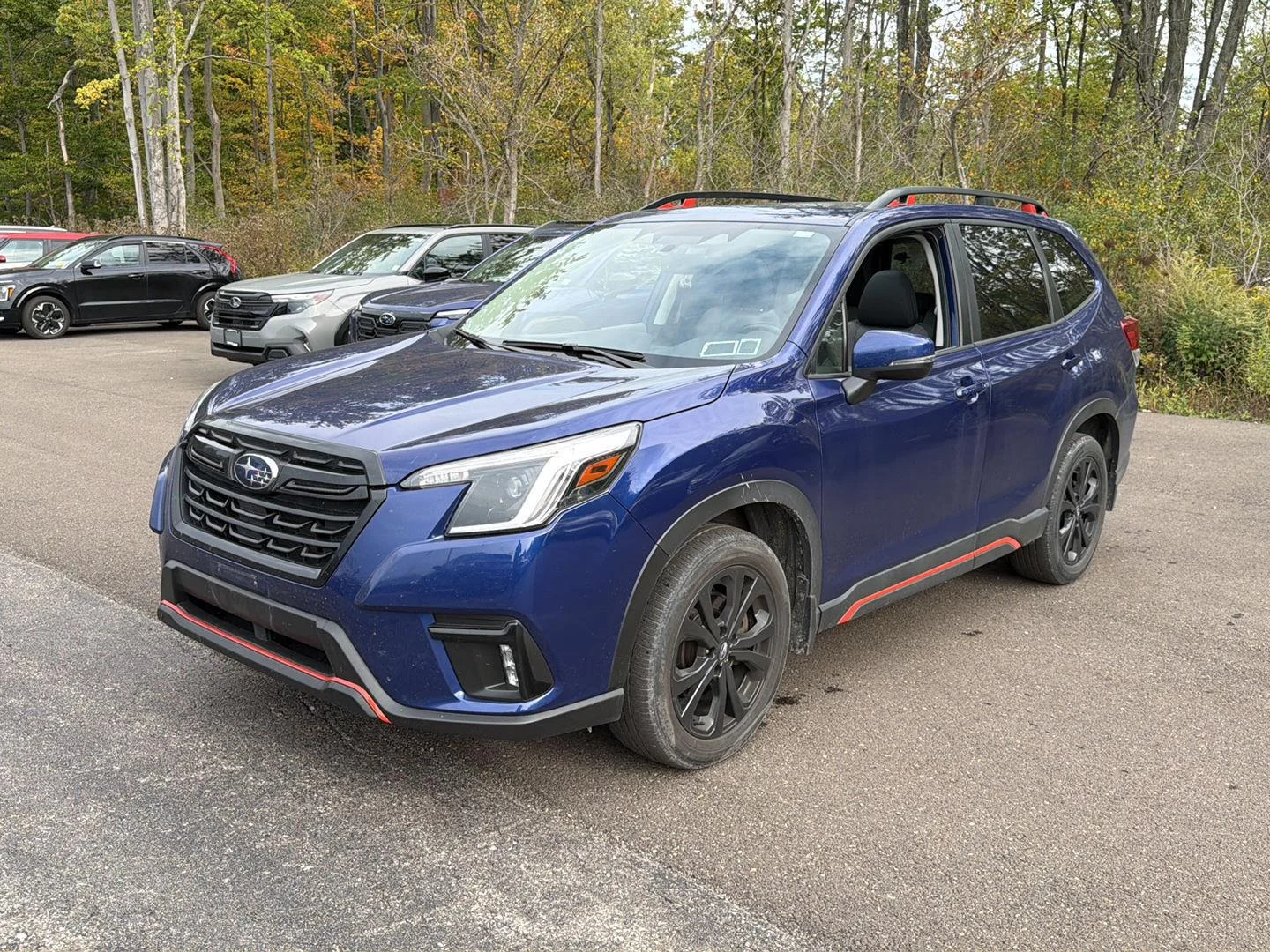 Used 2024 Sapphire Blue Pearl Subaru Sport image 12