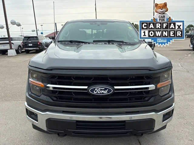 Used 2024 Carbonized Gray Metallic Ford XLT image 2