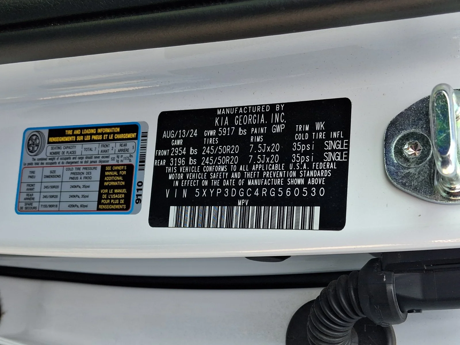 Certified Used 2024 White Kia EX X-Line image 29
