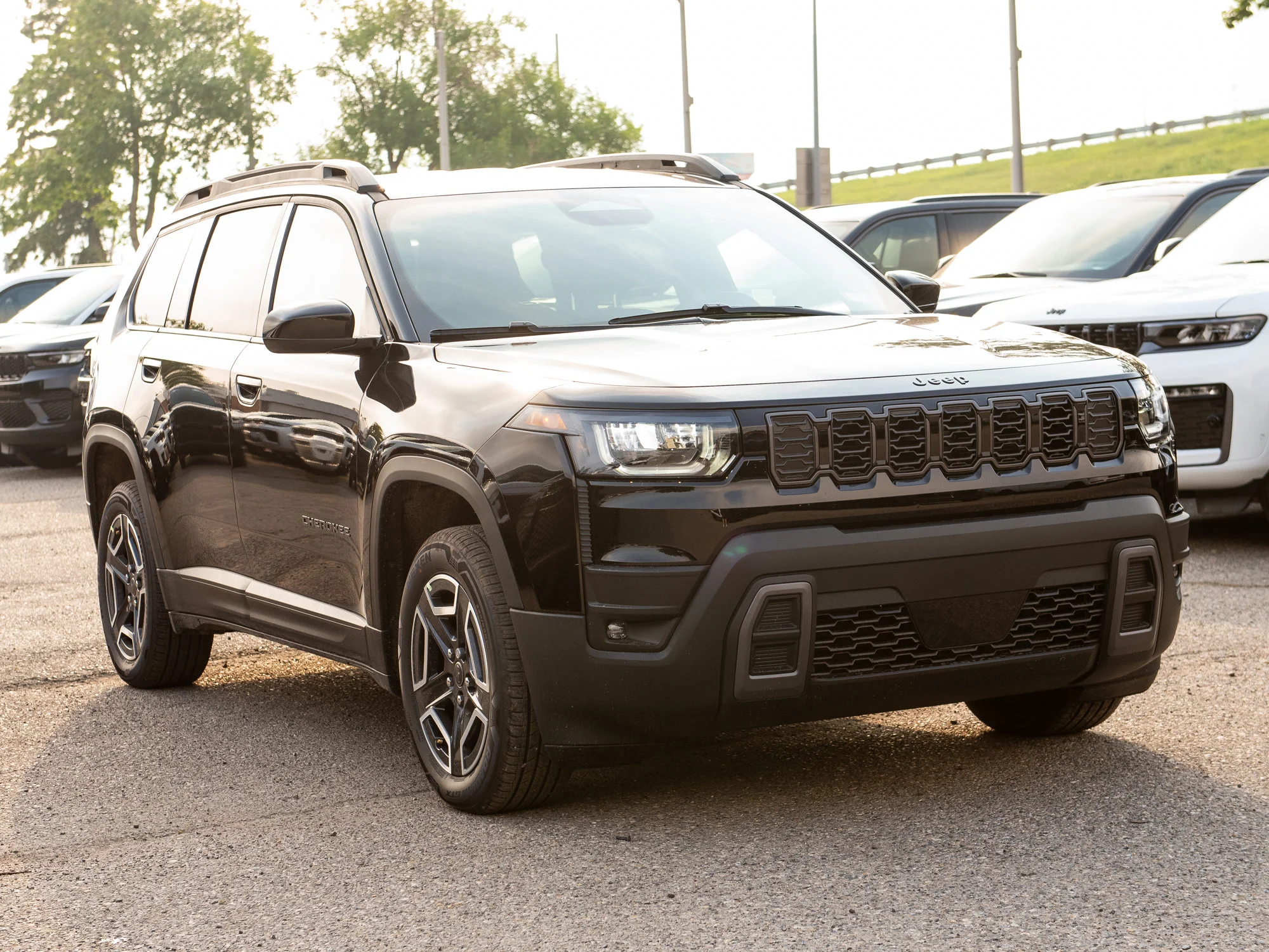 New 2026 Black Jeep Laredo * Hybrid image 7