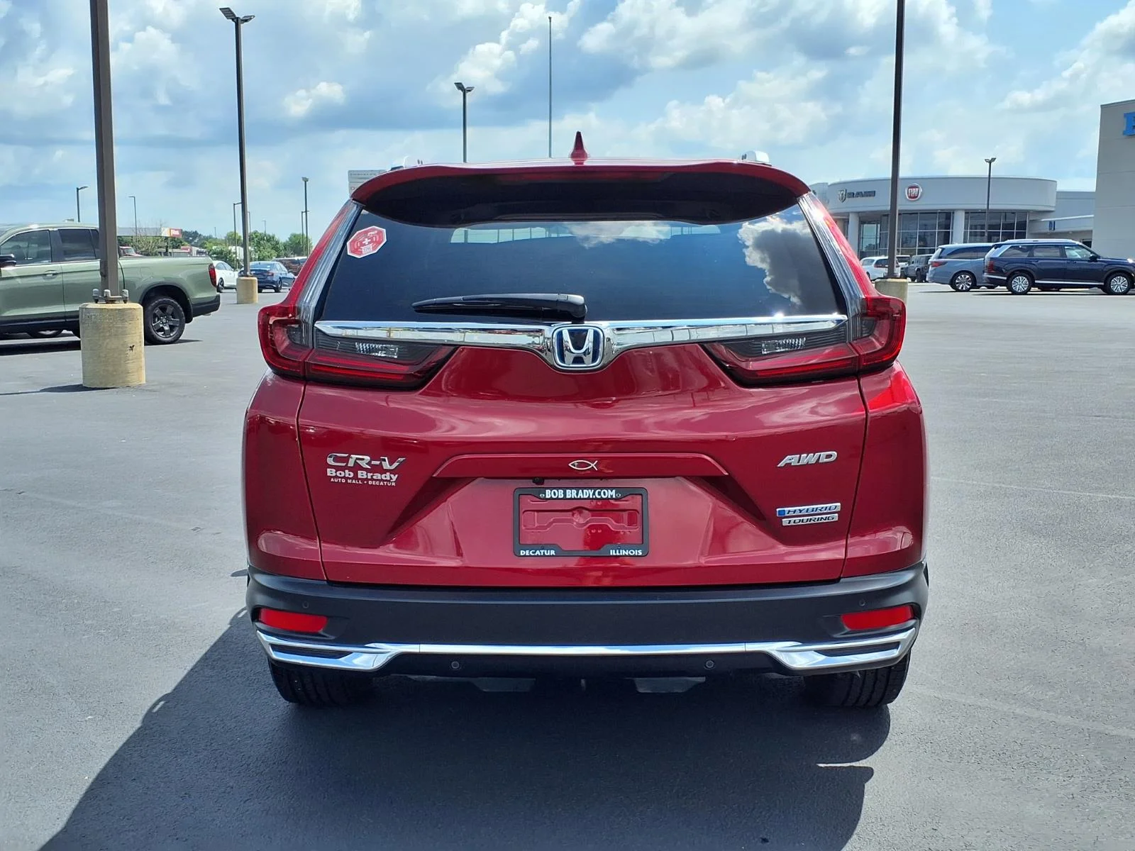 Used 2021 Radiant Red Metallic Honda Touring image 20