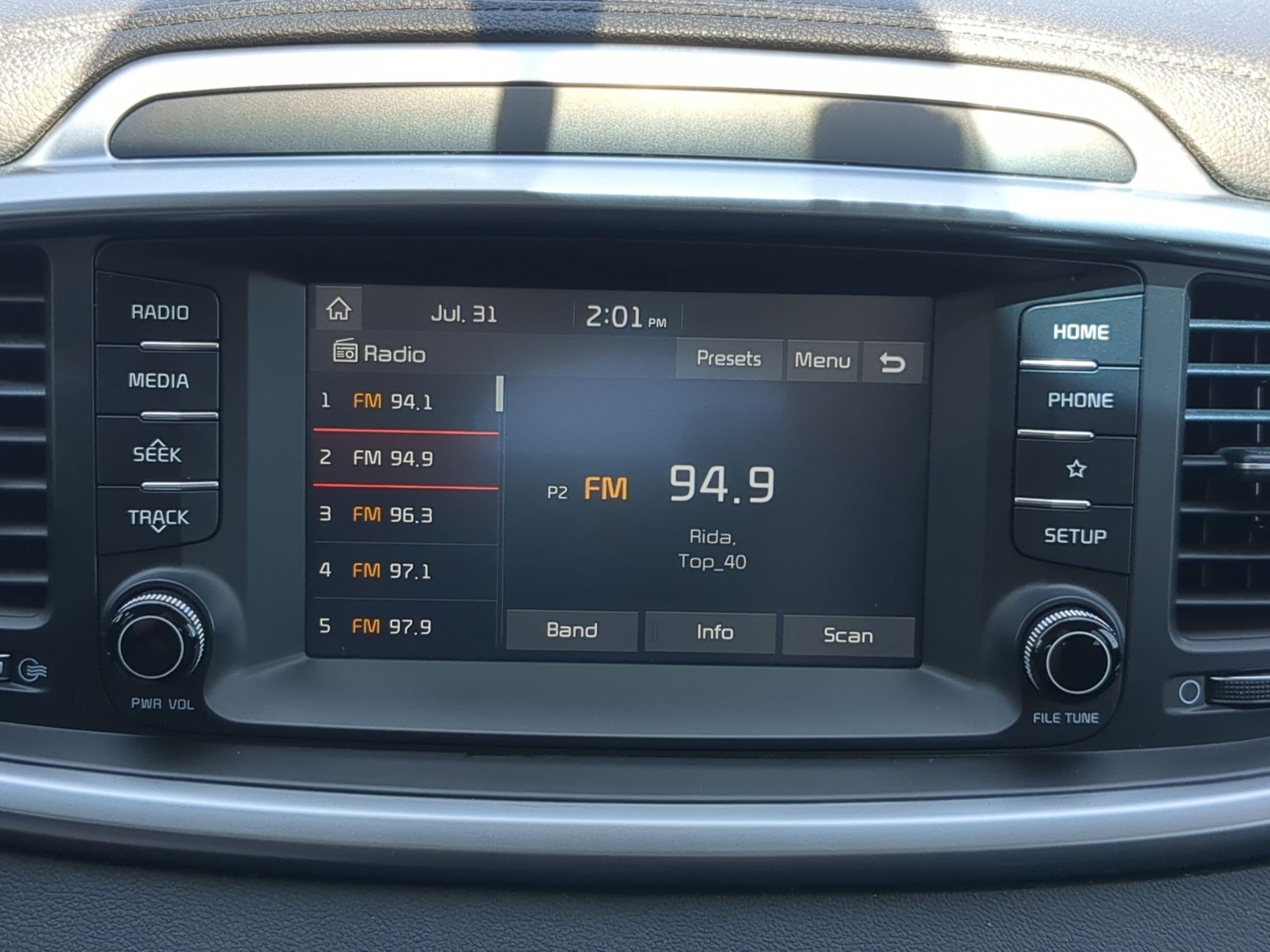 Used 2019 Blaze Blue Kia LX V6 image 18