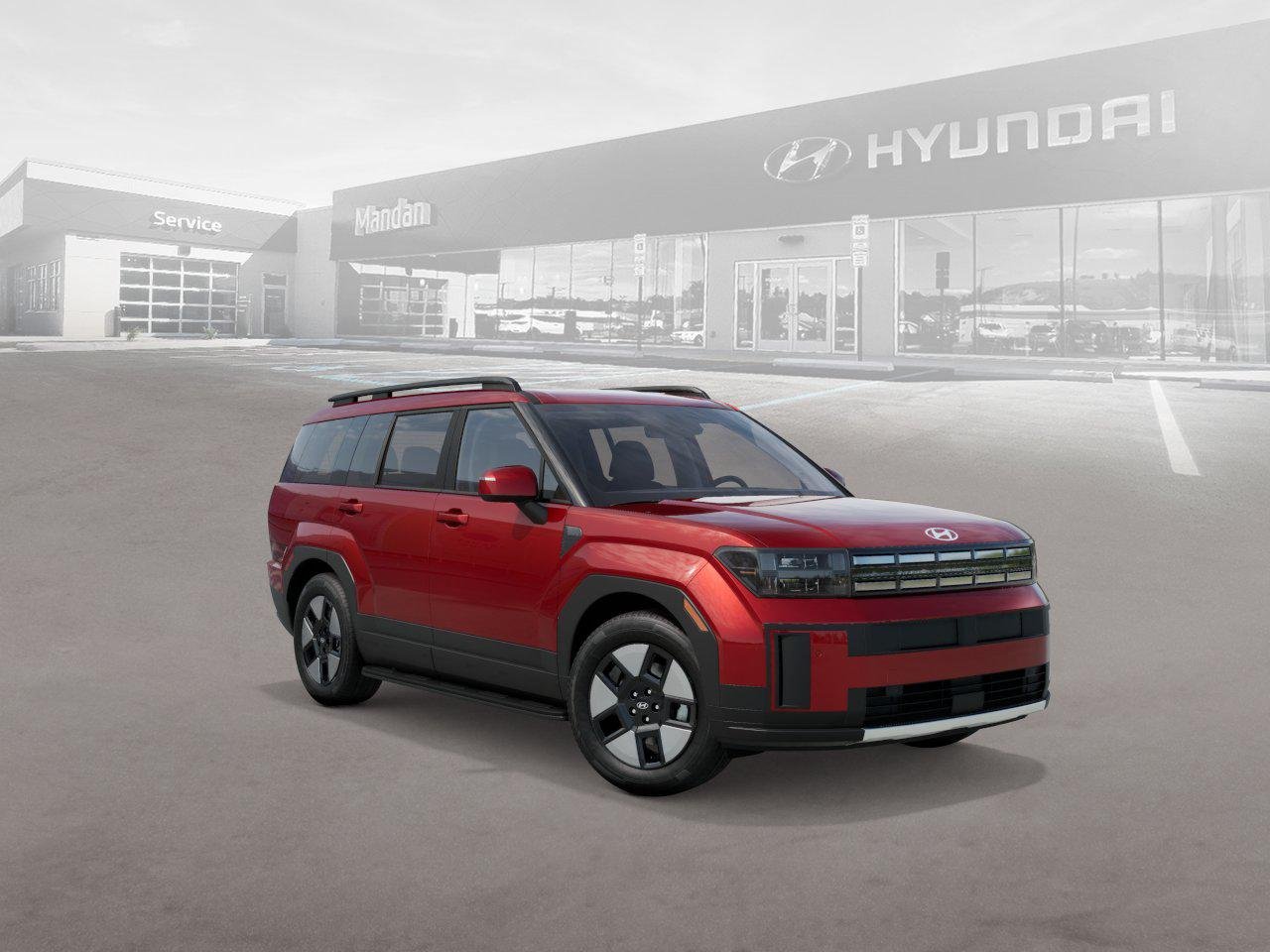 New 2026 Red Hyundai SEL image 2