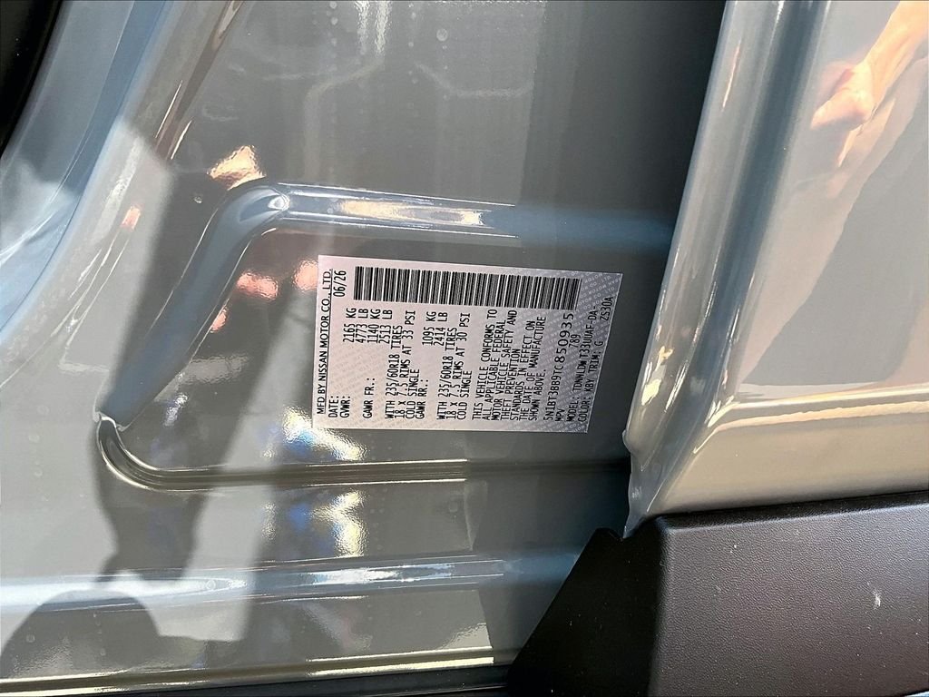 New 2026 Gray Nissan SV image 14