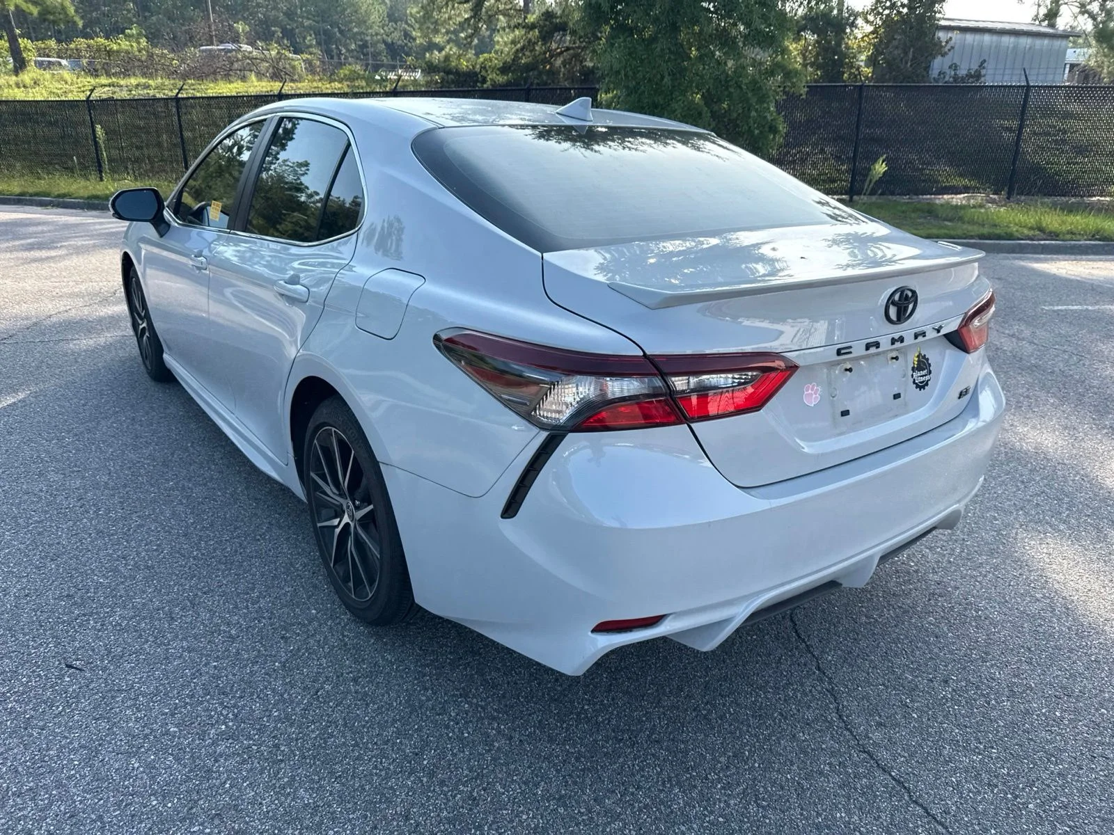 Used 2024 White Toyota SE image 3