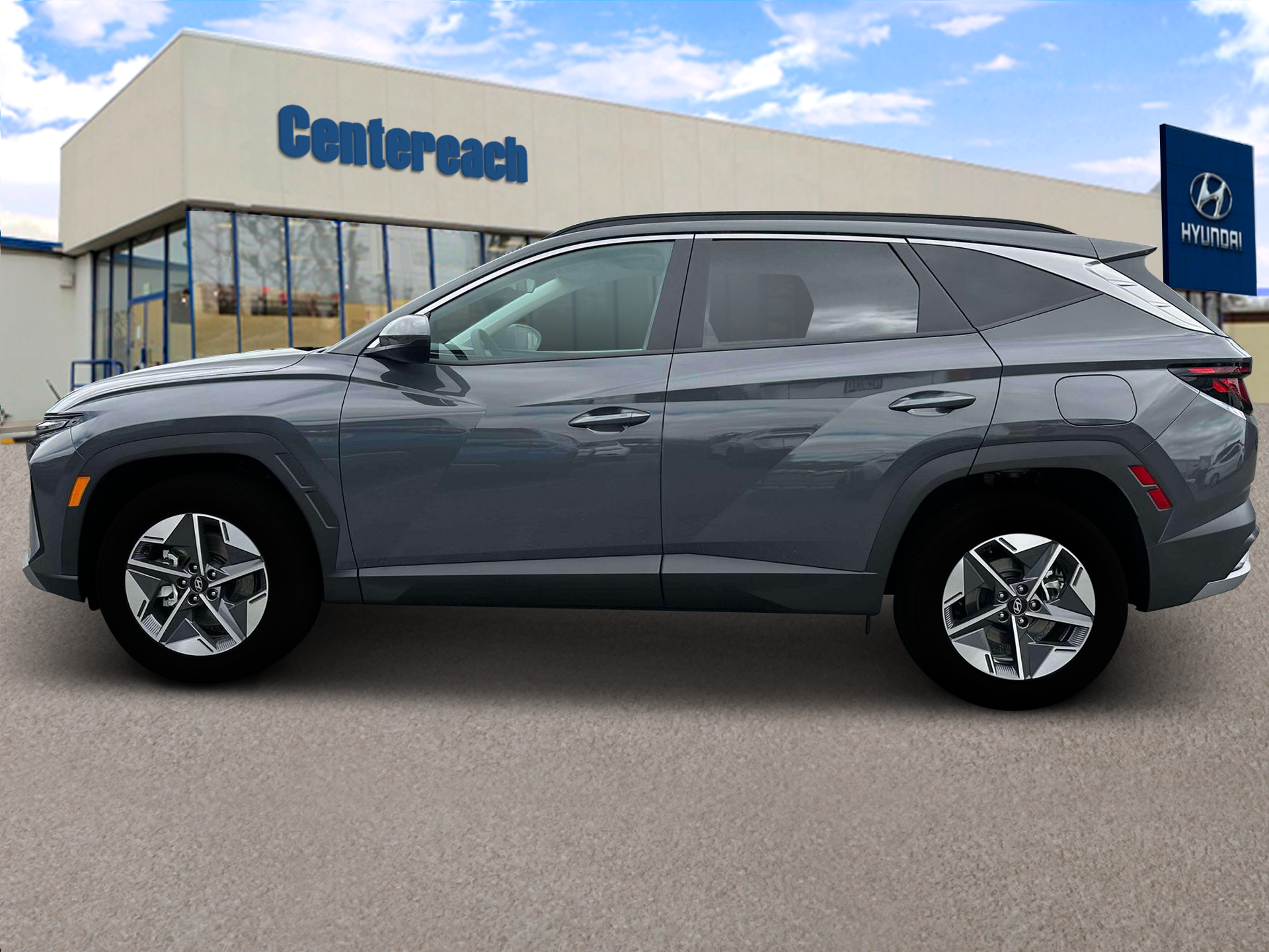New 2026 Ecotronic Gray Hyundai SEL Plus AWD image 3