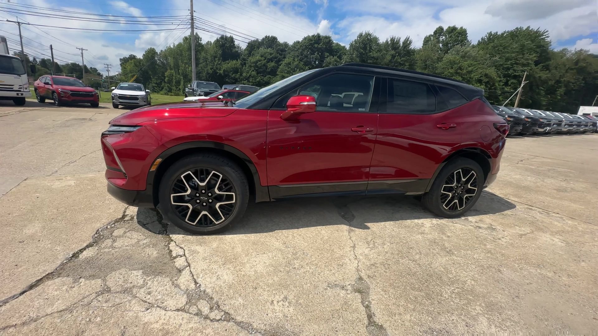 2026 Chevrolet Blazer RS Red at Spitzer Autoworld Chevy Buick GMC Cadillac