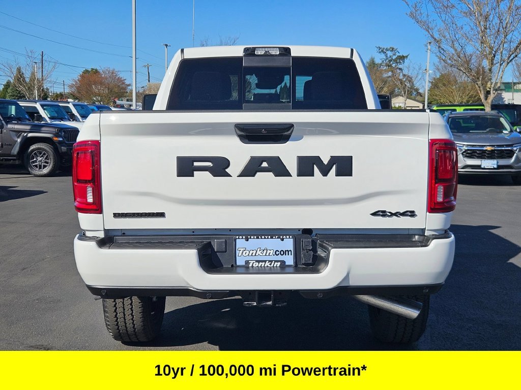 New 2026 Bright White Clear-Coat Exterior Paint RAM Big Horn image 5