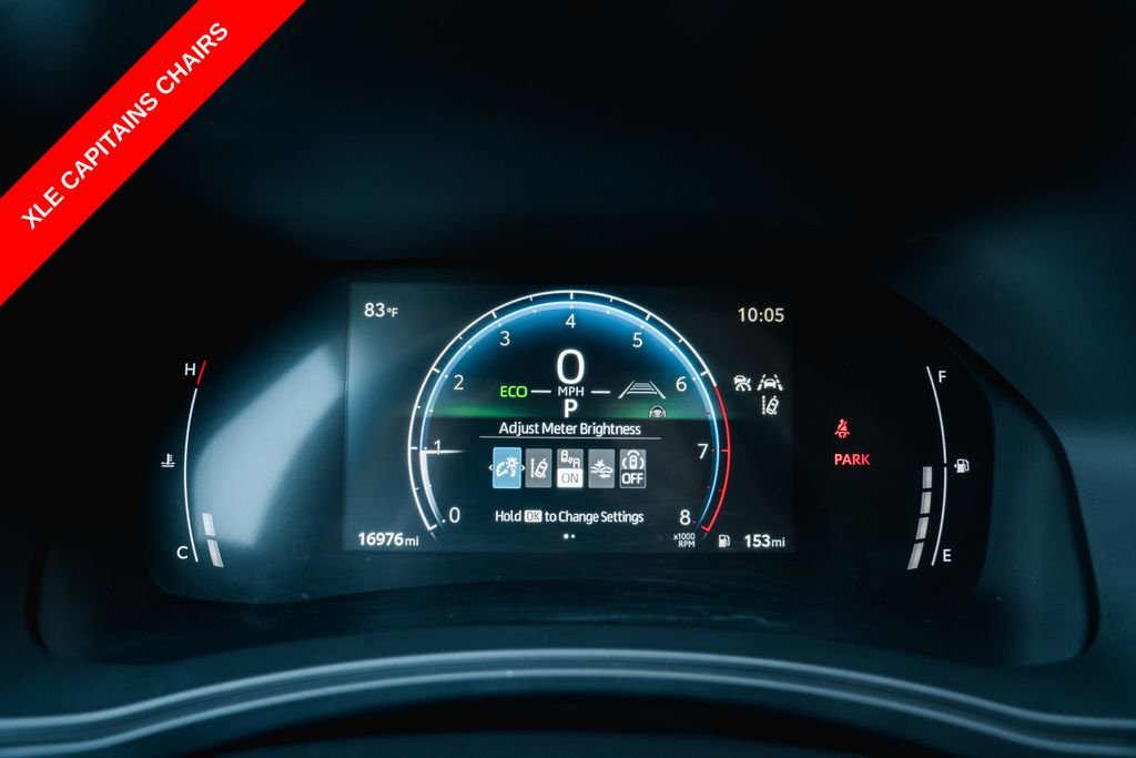 Certified Used 2025 Midnight Black Metallic Toyota XLE image 14