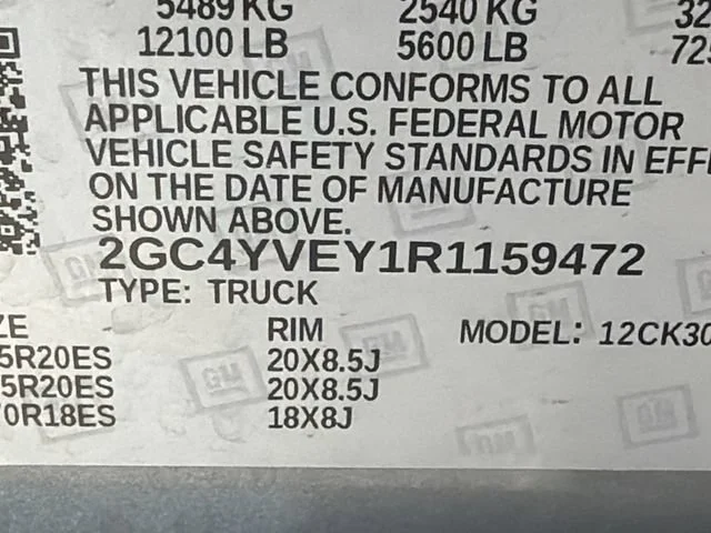 Used 2024 Sterling Gray Metallic Chevrolet High Country image 32