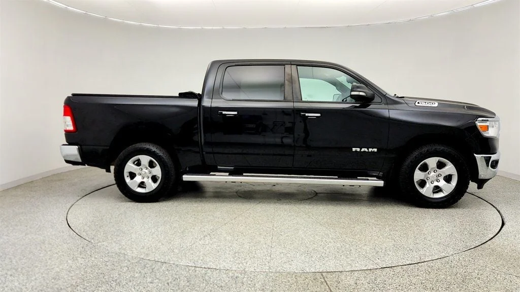 Used 2019 Diamond Black Crystal Pearlcoat Ram Big Horn 4x4 Crew Cab 5