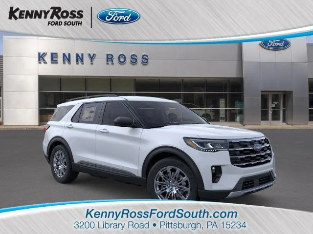 New 2026 Space White Metallic Ford Active image 25