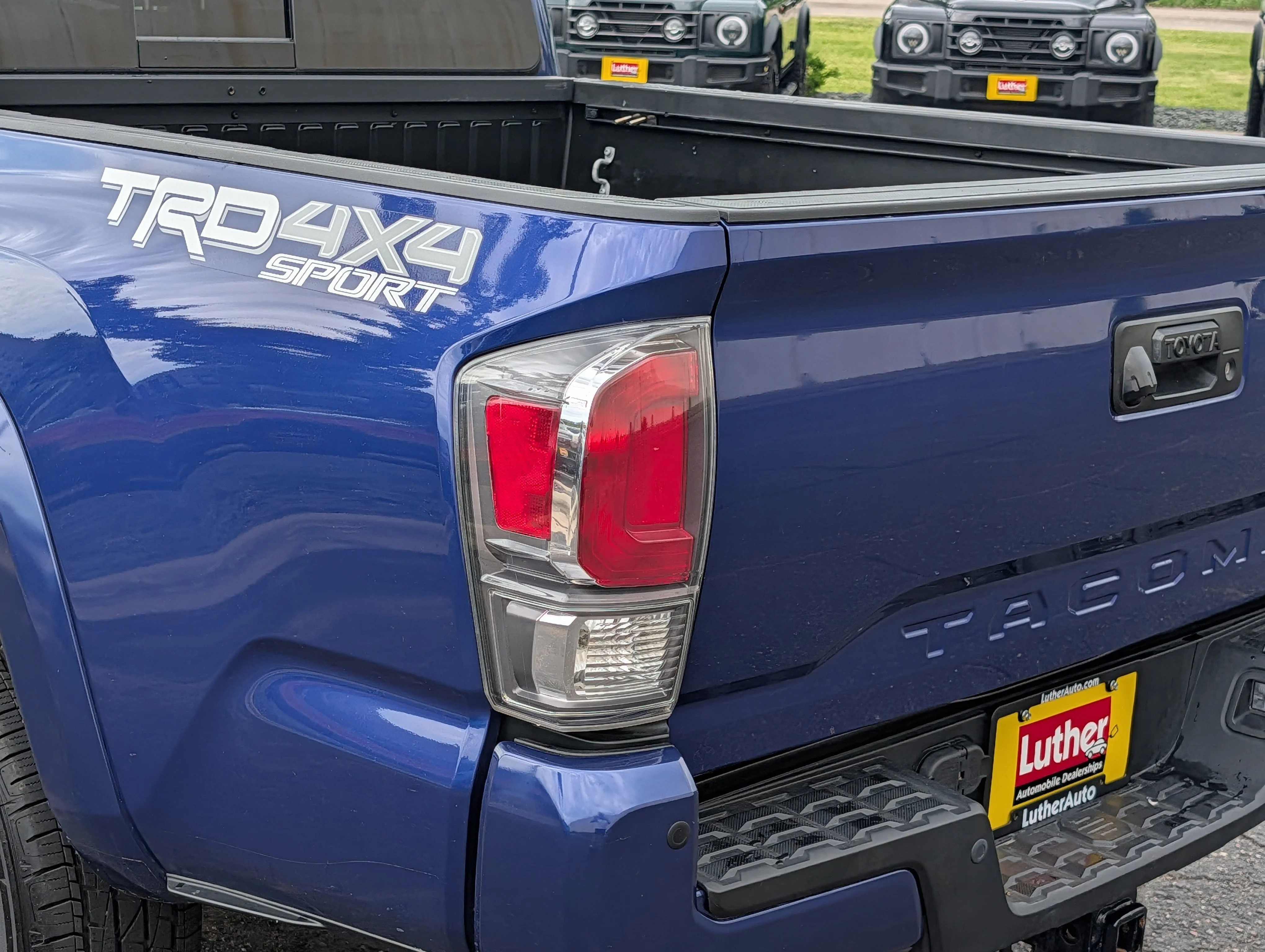 Used 2022 Blue Crush Metallic Toyota TRD Sport image 19