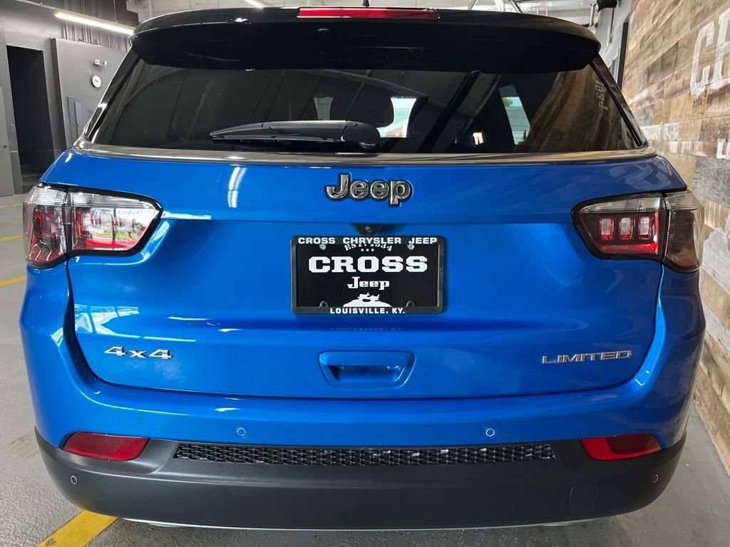 Used 2023 Laser Blue Jeep Limited image 56