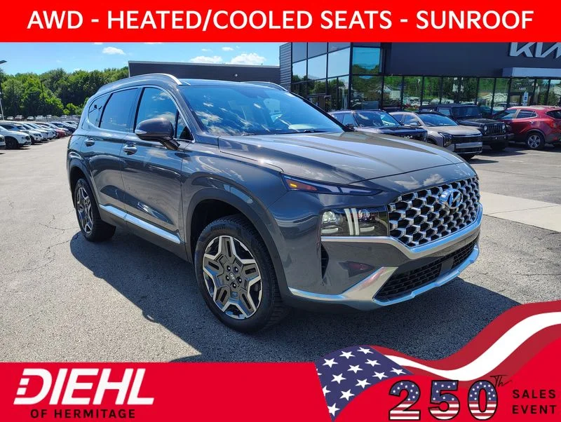 Used 2022 Gray Hyundai Limited image 1