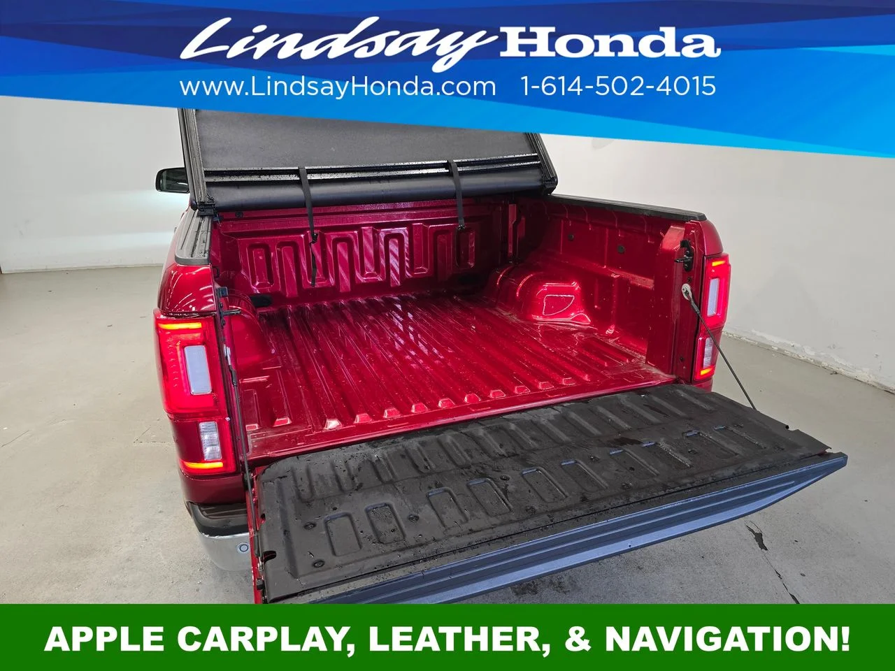 Used 2021 Rapid Red Metallic Tinted Clearcoat Ford Lariat image 8