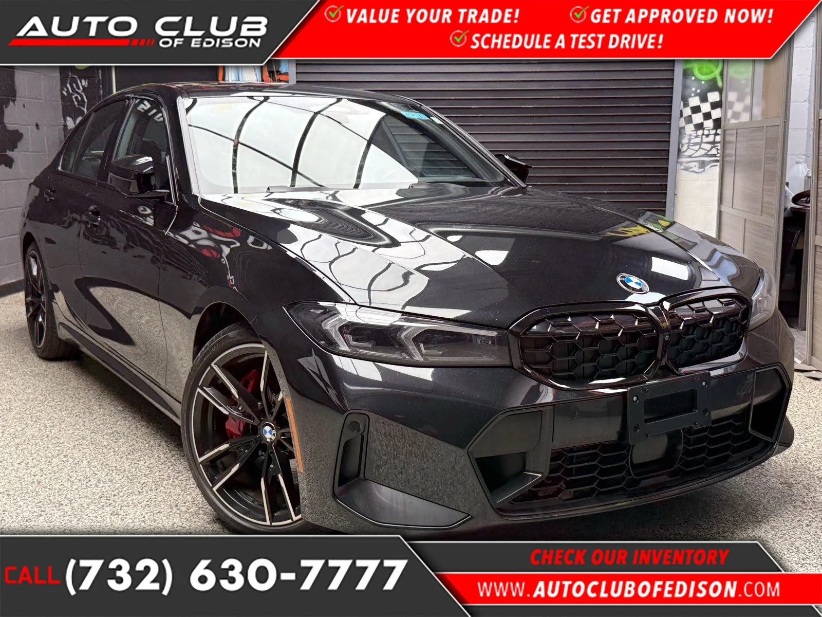 Used 2023 Black Sapphire Metallic (475) BMW M340i xDrive image 1