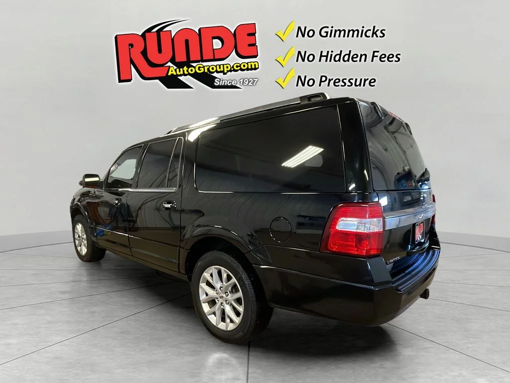 Used 2017 Shadow Black Metallic Ford Limited image 4