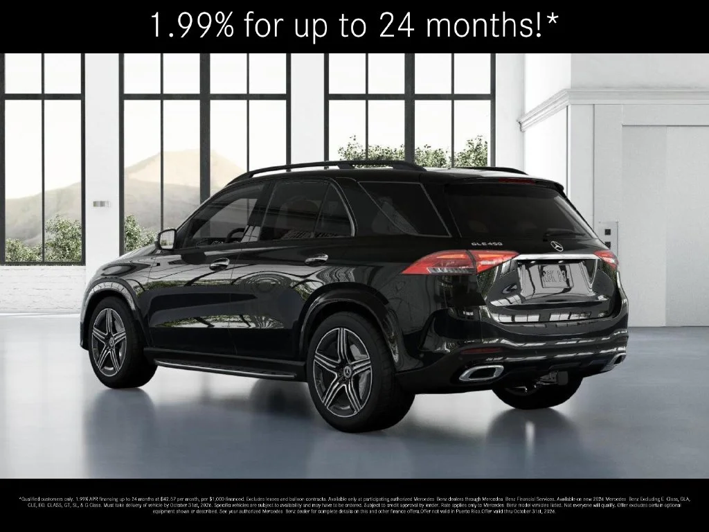 New 2026 Obsidian Black Metallic Mercedes-Benz GLE 450 image 29