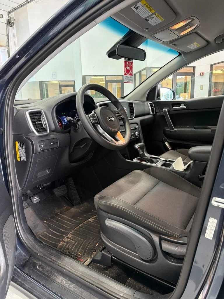 Used 2022 Blue Kia LX image 9
