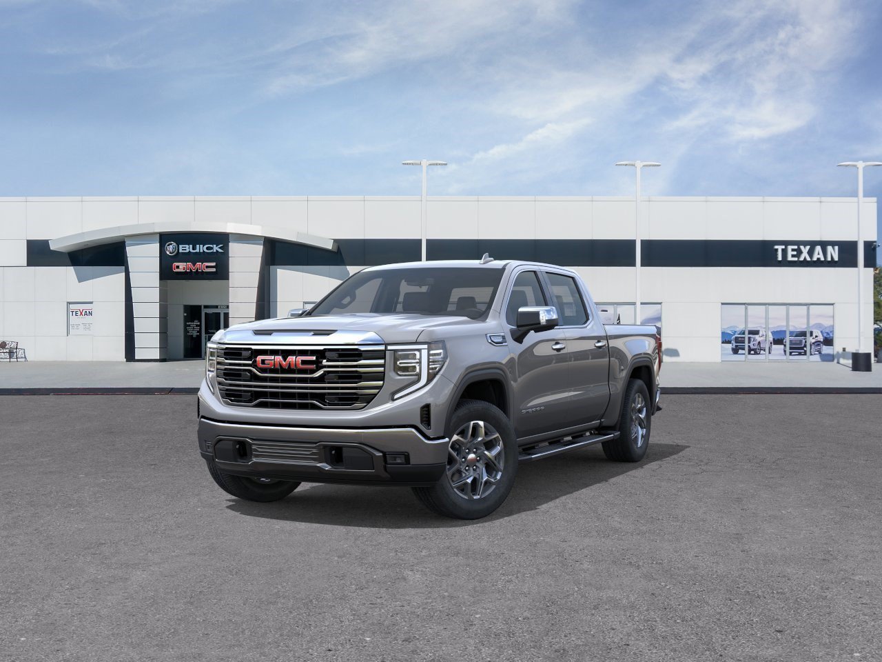 New 2026 Sterling Metallic GMC SLT image 8
