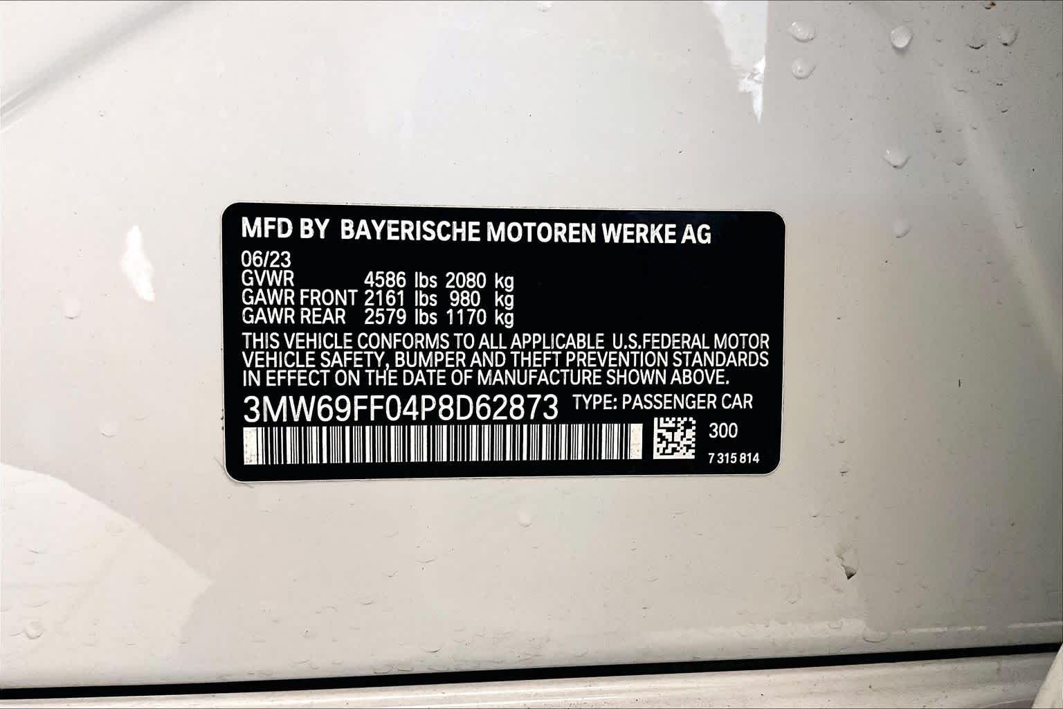 Used 2023 Alpine White BMW 330i image 29