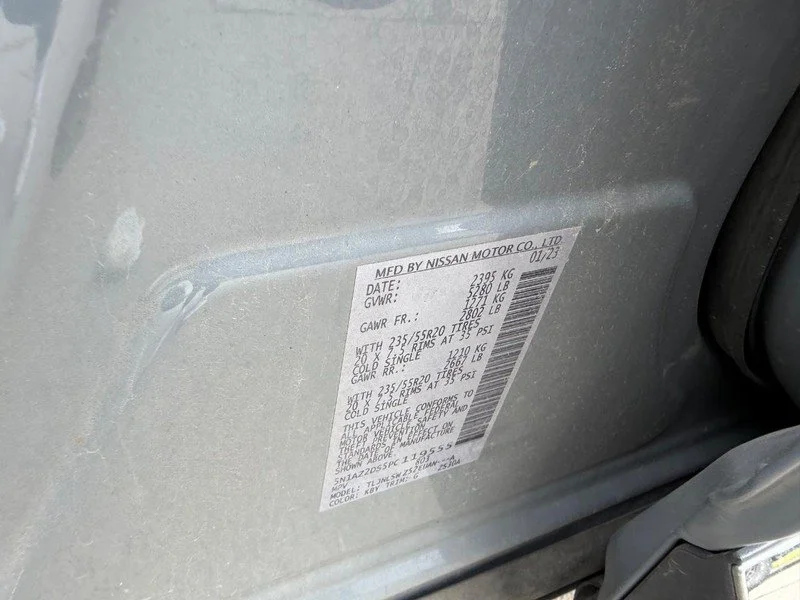 Used 2023 Gray Nissan Platinum image 23