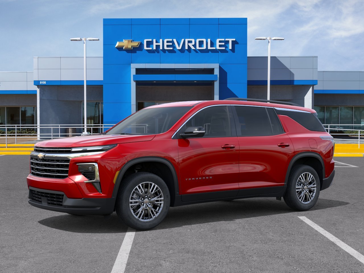 New 2026 Radiant Red Tintcoat Chevrolet LT image 2
