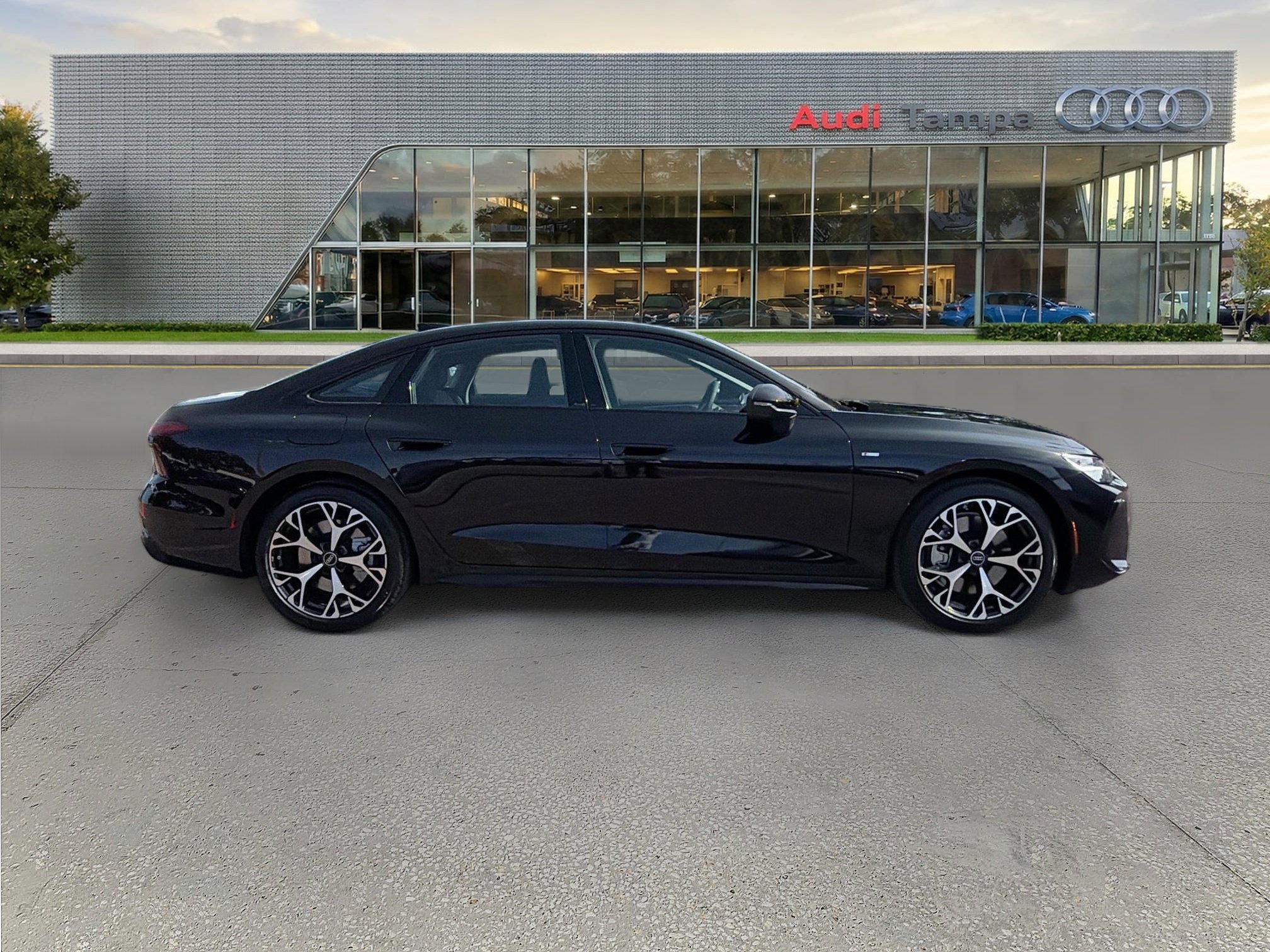 New 2026 Mythos Black Metallic Audi Premium Plus image 2