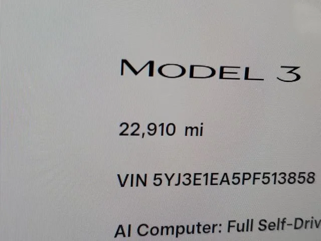 Used 2023 Red Tesla 4DR RWD image 22