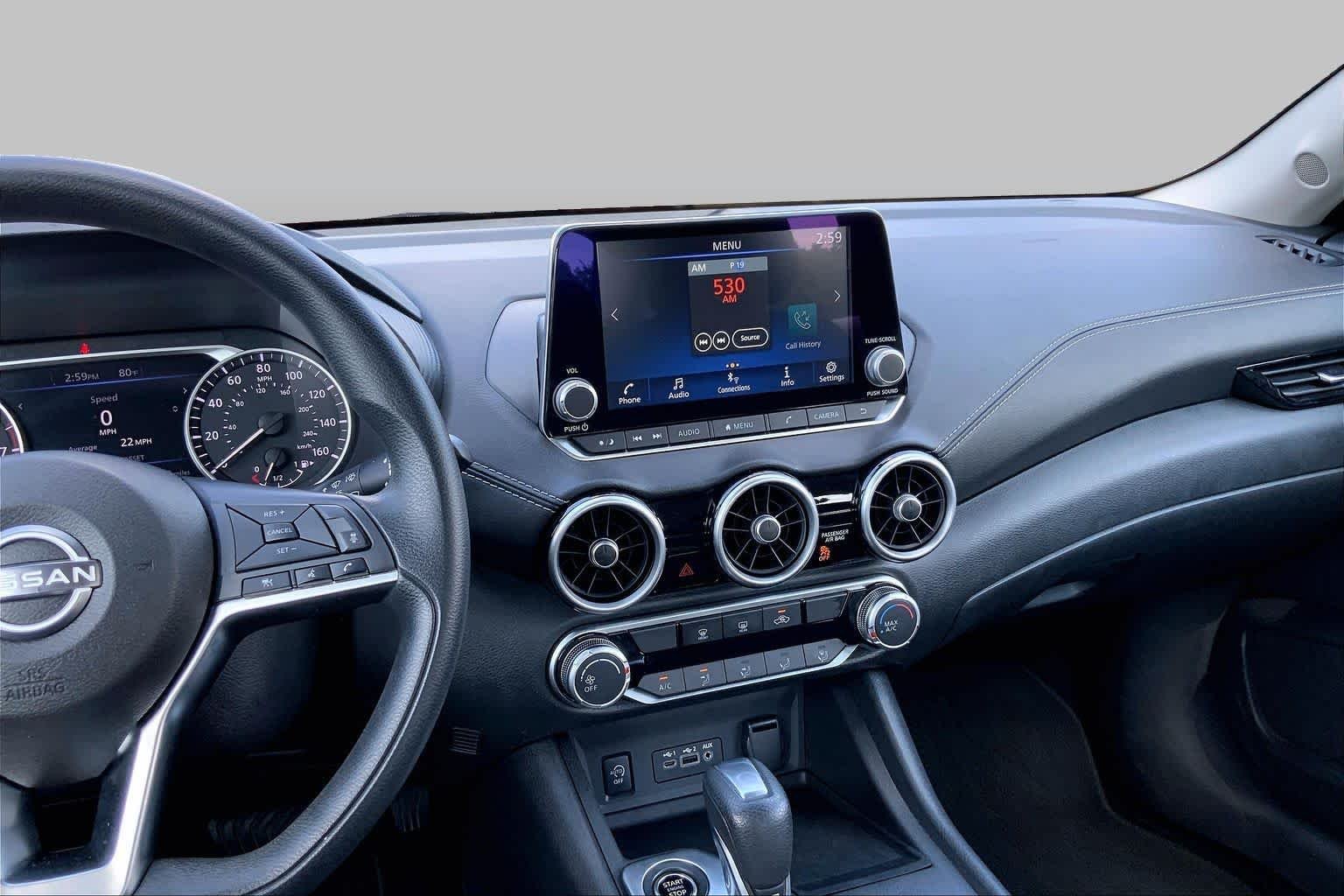 Used 2025 Electric Blue Metallic Nissan SV image 7