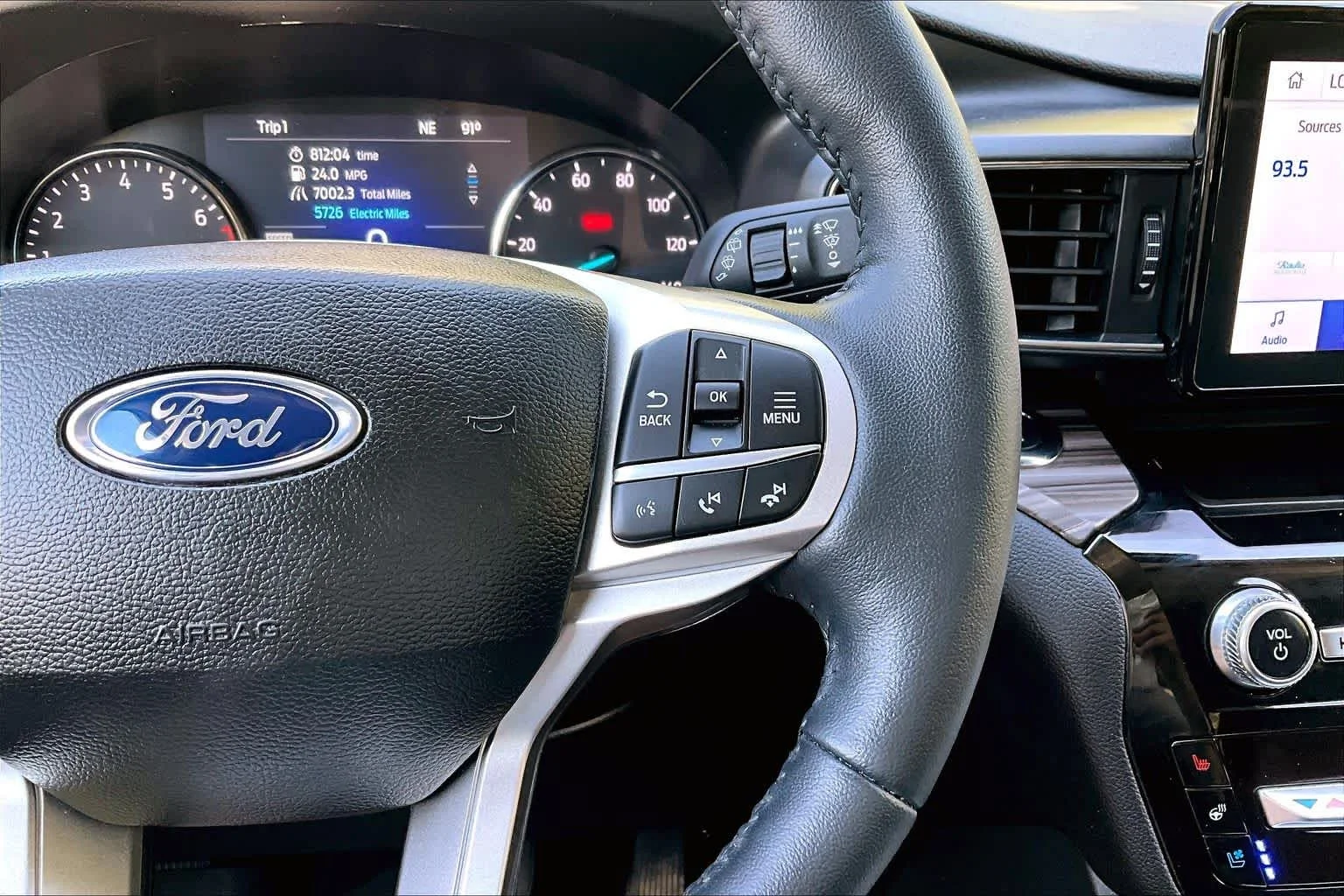 Certified Used 2023 Agate Black Metallic Ford Limited image 25