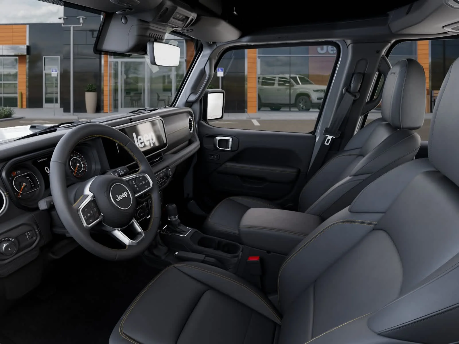 New 2026 Bright White Clearcoat Jeep Sahara image 22