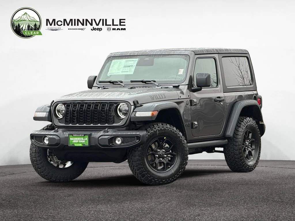 New 2026 Granite Crystal Metallic Clearcoat Jeep Willys image 1