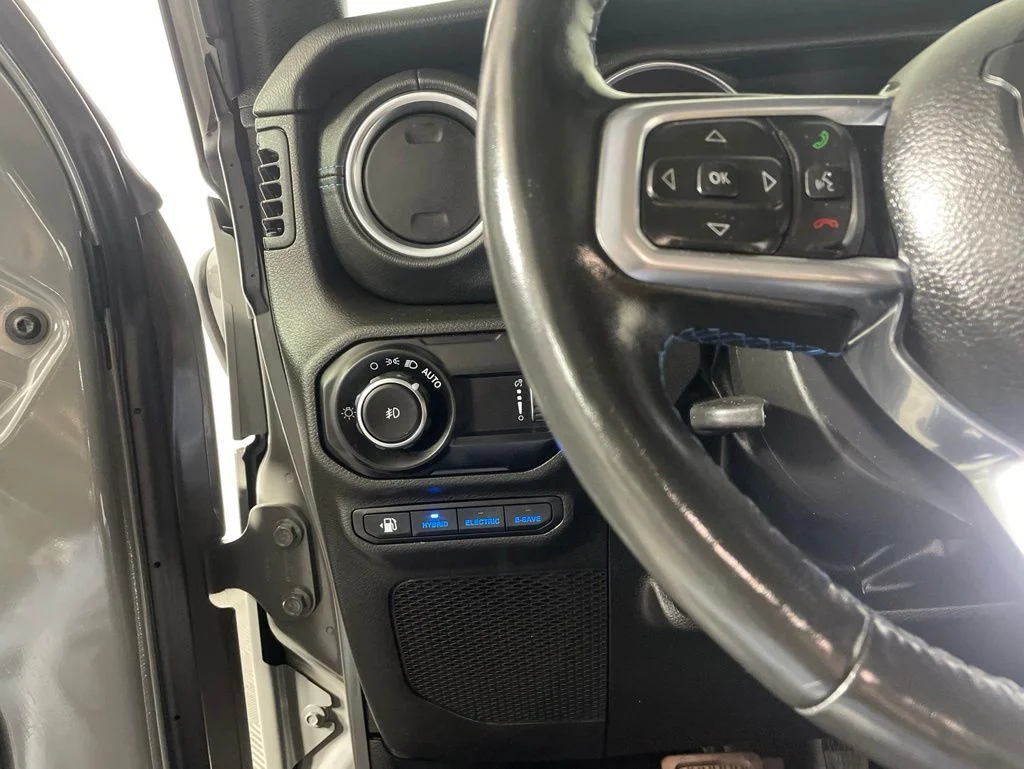 Used 2023 Gray Clearcoat Jeep Rubicon 4xe image 13