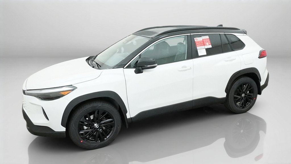 New 2026 Wind Chill Pearl with Jet Black roof Toyota Hybrid XSE image 3