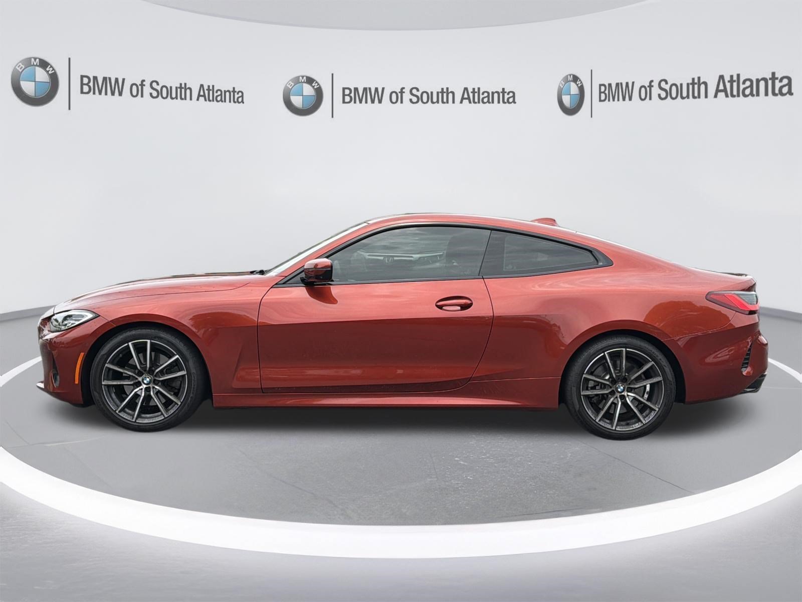 Used 2021 Sunset Orange Metallic BMW 430i image 19
