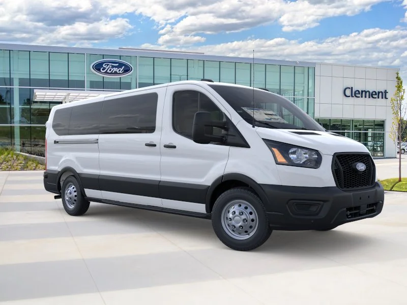 New 2026 Oxford White Ford Passenger Van XL image 7