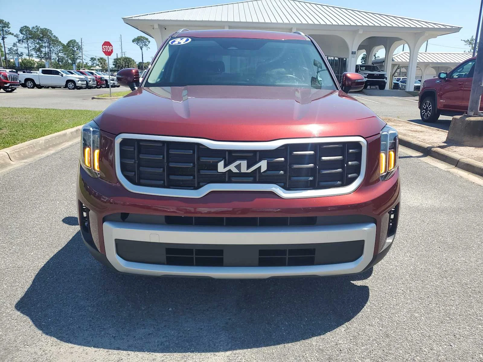Used 2024 Dawning Red Red Kia S image 10