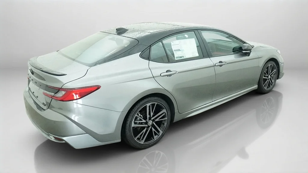 New 2026 Heavy Metal with Midnight Black Metallic roof Toyota XSE image 9