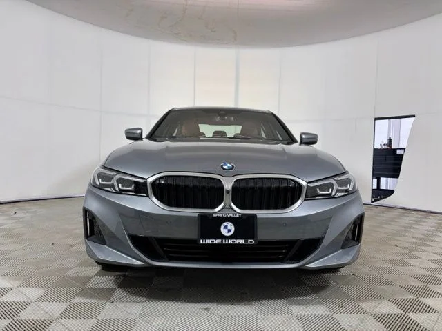 Certified Used 2023 Skyscraper Grey Metallic BMW 330i xDrive image 2
