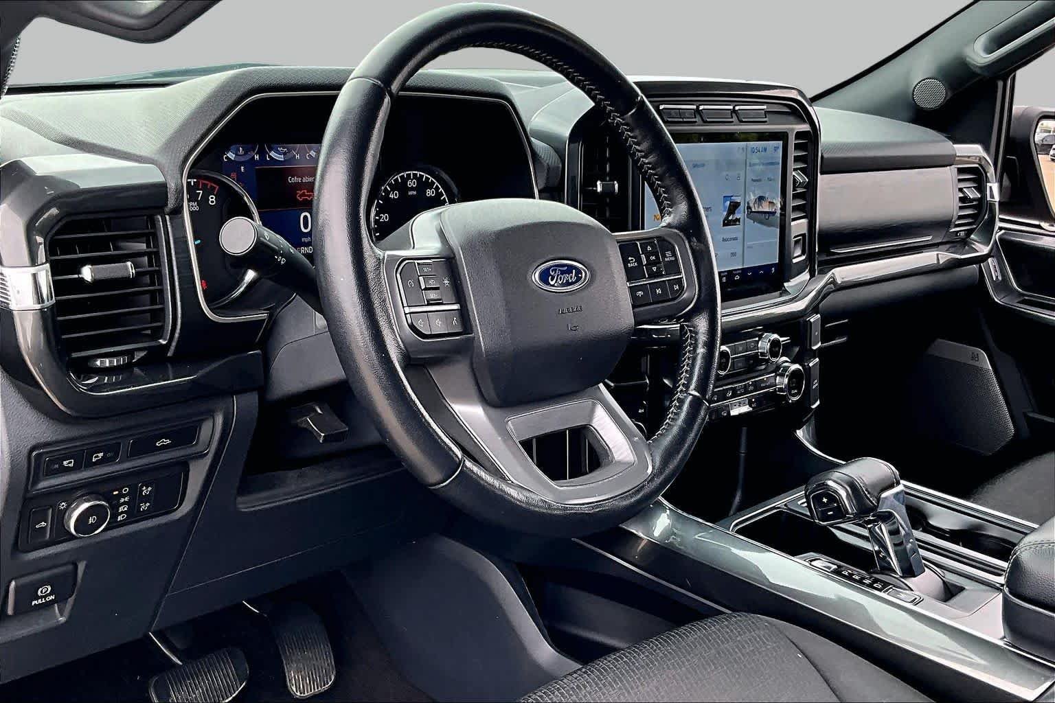 Used 2021 Carbonized Gray Metallic Ford XLT image 17
