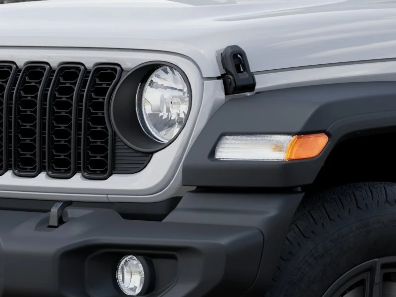 New 2025 Bright White Clearcoat Jeep Sport S image 37