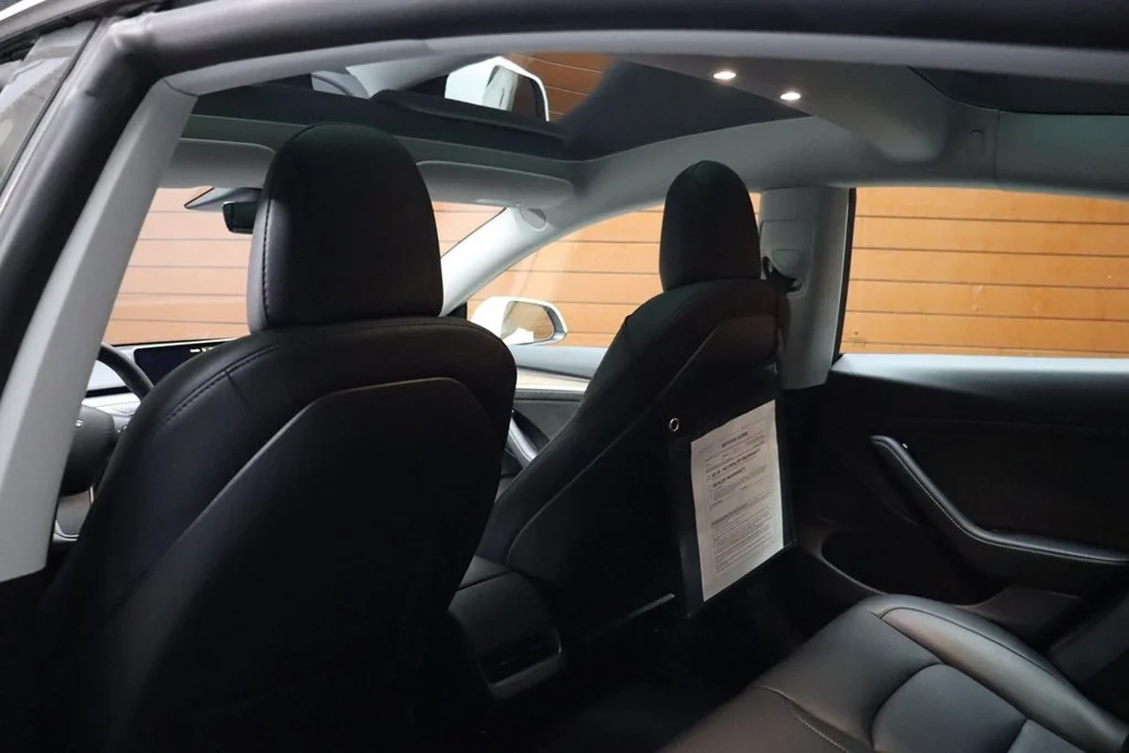 Used 2023 Pearl White Multi-Coat Tesla Base image 39