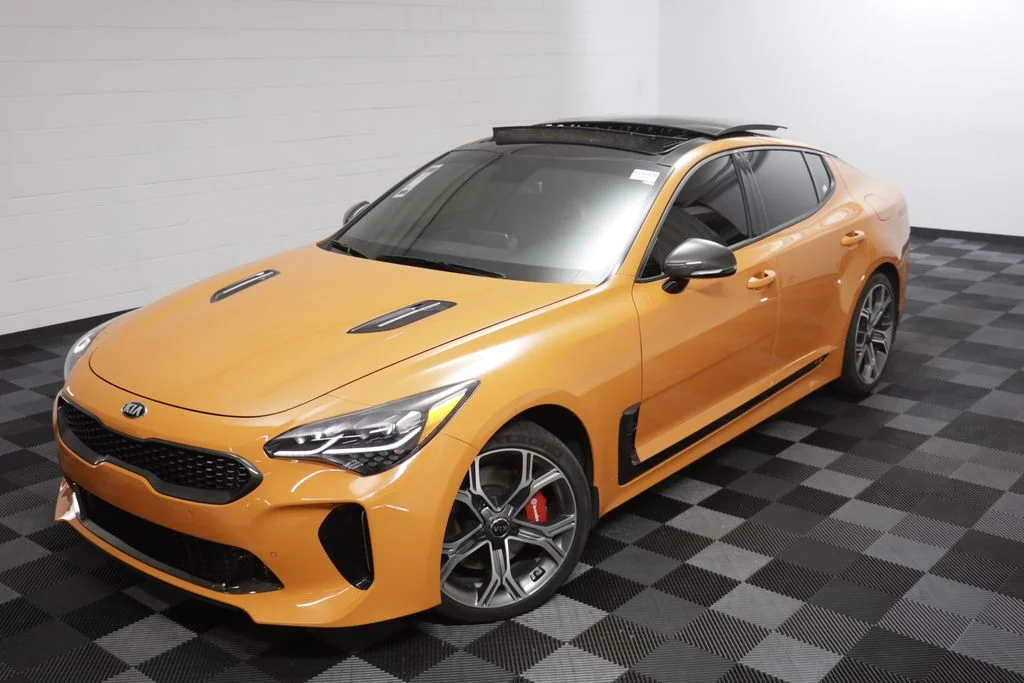 Used 2019 Orange Kia GTS image 2