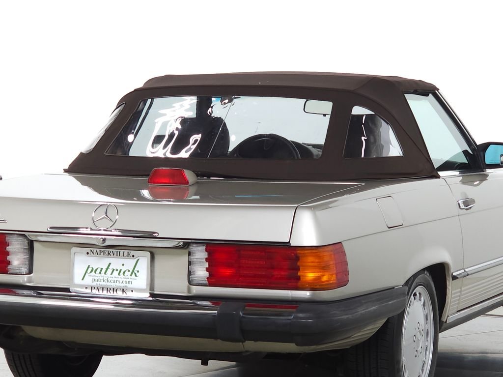 Used 1987 Gold Mercedes-Benz 560 SL image 14