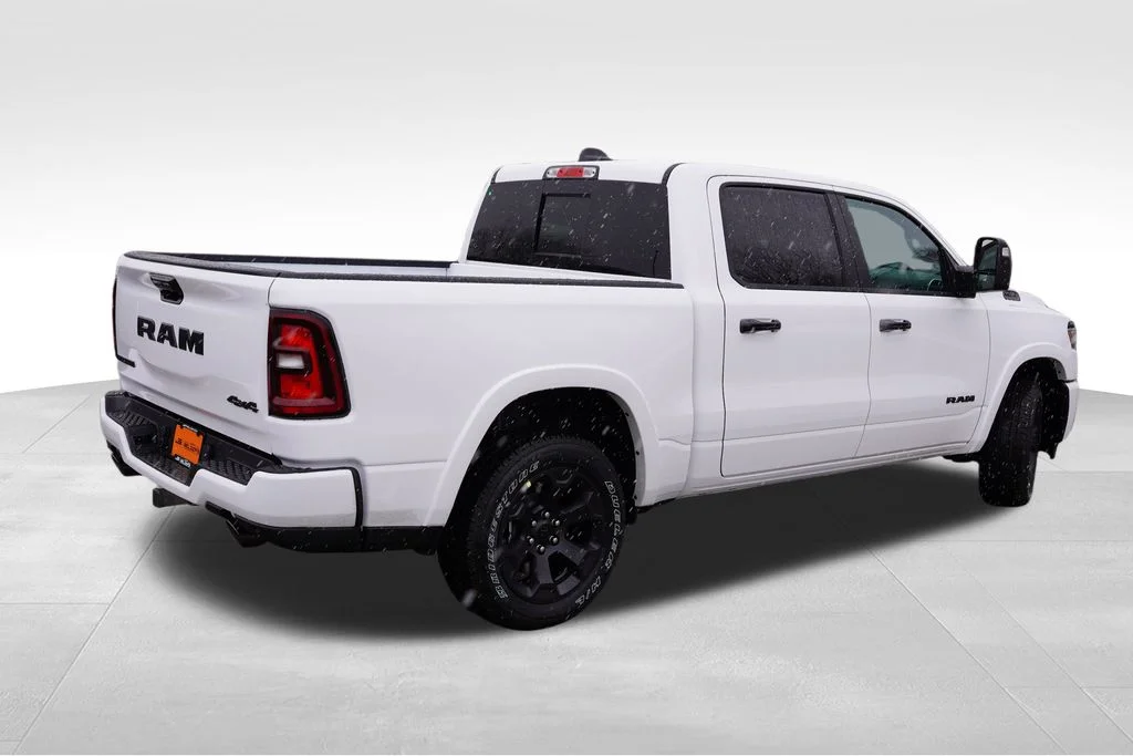 New 2026 Bright White Clear-Coat Exterior Paint RAM Big Horn image 3