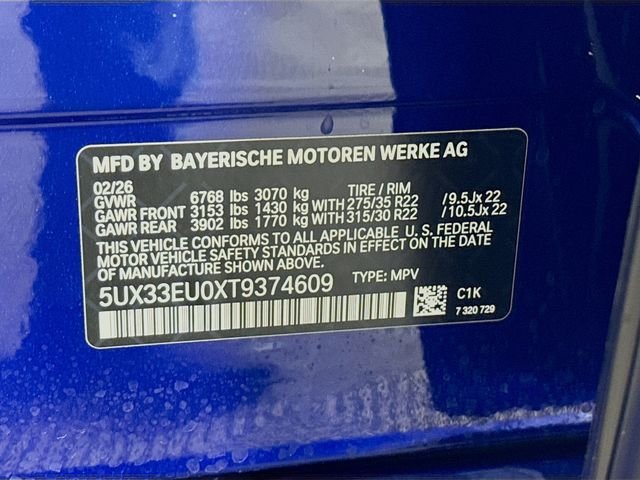 New 2026 Blue BMW M60i image 34