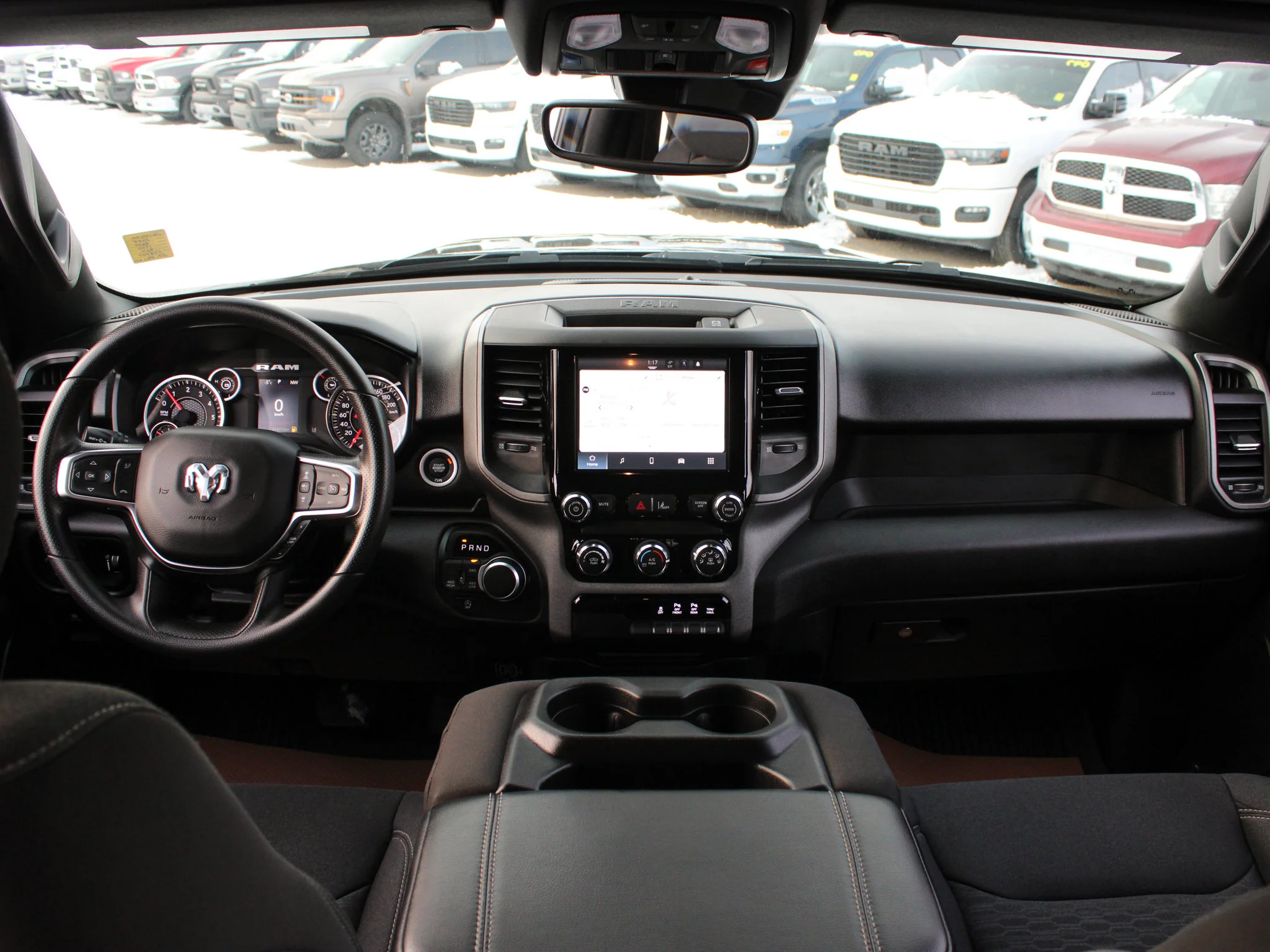 Certified Used 2025 Black RAM Tradesman * No Accidents | Heated Seats | Backup Camera | Twin-Turbo | Protection Group image 4